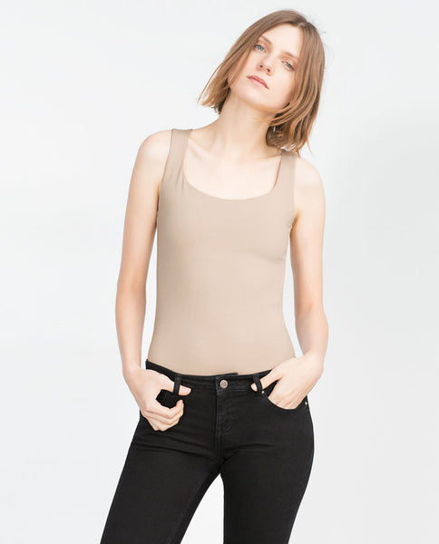 WIDE STRAP TOP