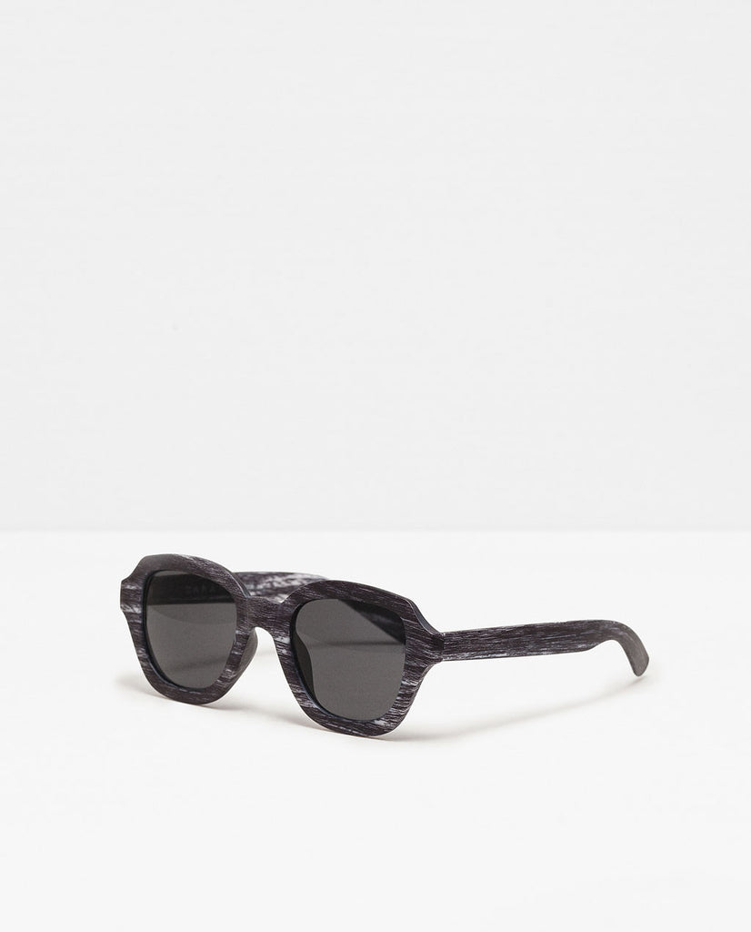 WOODEN RECTANGULAR SUNGLASSES