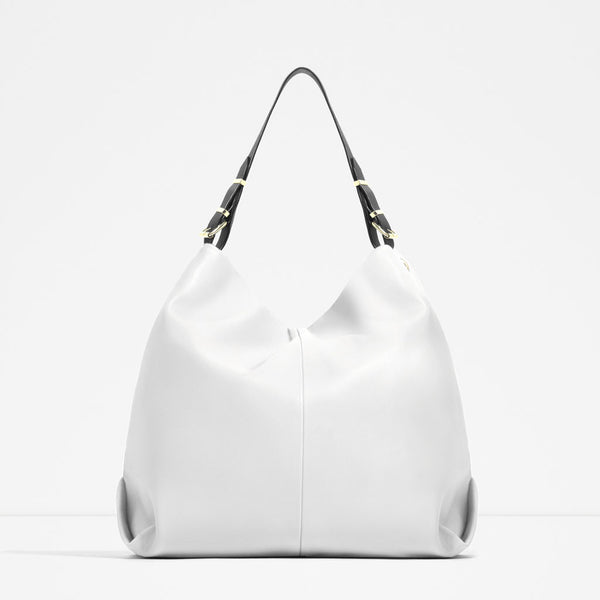 BUCKET BAG WITH CROSS-BODY STRAP