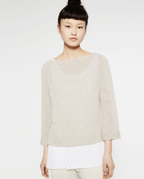 CUTWORK SWEATER